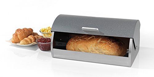 Salter Marmor Collection Classic Brotkasten, grau - 6
