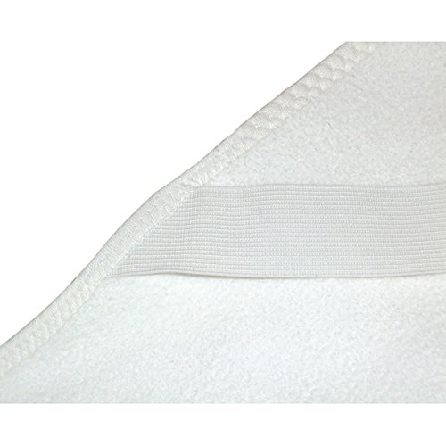 wellyou | Matratzen-Schoner mit Eck-Gummis | Matratzen-Auflage aus 100% Baumwolle mit eingearbeiteter Sperrschicht aus Polyurethan | wasserundurchlässig | 100×220 | 100 x200 | 70×140 | 40×50 - 2