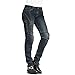 Produktbild Maxler Damen Motorradjeans blau Kevlar Jeans Motorrad Biker Denim Hose Gr. 24-34 (26)