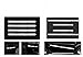 Lowernce Premium Quality Side Bidding + Asi Bumper Protector For Zest (Set Of 4 Pc) RS.1200.00