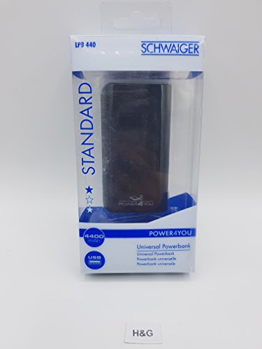 Preisvergleich Produktbild Schwaiger Powerbank 2.400 mAh Black / blue LPB440533