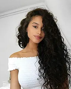 Pelo Hair Extensions And Wigs Women Curly/Wavy Hair Extension For Girls To Increase Hair Volume 5 Clips Curly And Wavy Hair Extension Pack Of 1 (Hair Extension(Dark Brown))