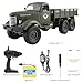 Price comparison product image  GreatestPAK Remote Control Trucks, JJRC Q60 RC 1:16 2.4G 6WD Tracked Off-Road Military Car RTR Toys Gift For Boys Girls Adults (Green)