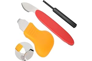 JOYVOX 3 PCS Watch Back Cover Remover Tool Kit, Professional Watch Repair Tool Set, Flat Shovel Design for Easy Back Case Removal, Durable and Rust-Proof, Essential for Watchmakers and DIY Repairs