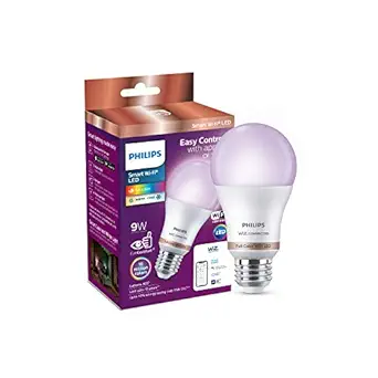 PHILIPS 9W e27 LED Warm White/Neutral White/White Bulb, Pack of 1, (929002317613)