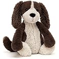 Jellycat Bashful Fudge Puppy Medium - L: 9 cm x l: 12 cm x h: 31 cm