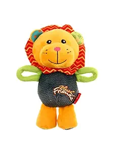 GiGwi 'Plush Friendz' Squeaky Dog Toy with (Lion, 17 cm)