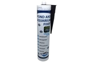 RDL RUSSETTS DEVELOPMENTS LTD RDL Pond & Aquarium Fixer 290ml Adhesive Sealant Glue Black Waterproof Bond