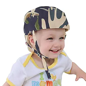 MIMISKU Baby Safety Helmet with Corner Guard & Proper Ventilation (Uri Green)