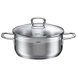 Material: Edelstahl Rostfrei 18/10 - spülmaschinengeeignet, pflegeleicht, backofengeeignet, geschmacksneutral und säurefest.