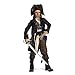 Produktbild Disguise 145387 Fluch der Karibik-Captain Jack Sparrow Prestige Kinderkost-m Gr--e: Small (4-6