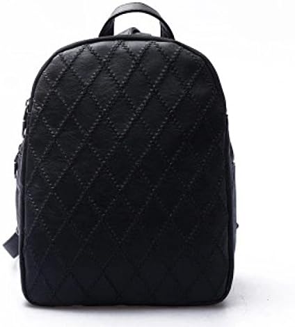 Woman New Style Plow Shoulder Bag College Style Leisure Travel Package Large Capacity Pure Color Temperament Simplicity Bag,Black-OneSize