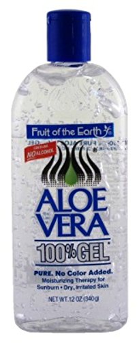 Fruit Of The Earth 100% Aloe Vera 12oz. Gel (3 Pack)