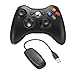 Produktbild ATTOUPAN Schwarzer Xbox 360 Wireless Game Controller Spiel Joystick Griff für Windows PC