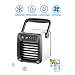 Produktbild Mini Air Cooler Mobile Klimaanlage Verdunstungskühler Luftkühler Abkühlen Ventilator Luftbefeuchter USB Tragbar Klimaanlage Nano Ventilator für Büro, Haus, Reisen, Schlafsaal VNEIRW (Schwarz)