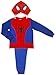 Marvel Spiderman Boys Pyjamas with Detachable Hood - 2-8 Years - 7-8 Years / up to 128 cm