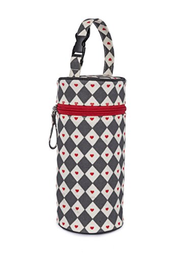 Preisvergleich Produktbild Pink Lining Flaschenhalter Diamanten und Herzen