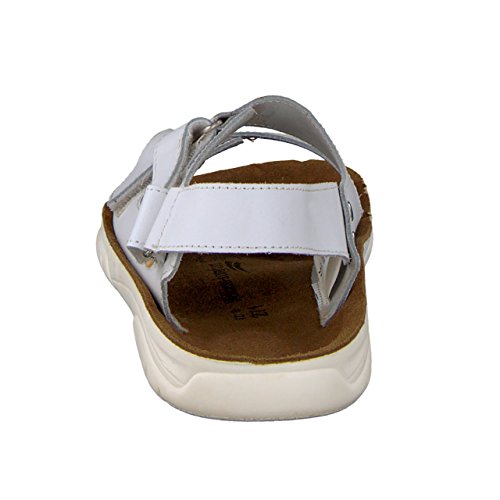 Vivality Herren Tieffußbett Sandalen ESD weiss - 9