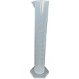 AANIJ® Polypropylene molded hexagonal base Measuring Cylinder 500ml (Pack of 1)
