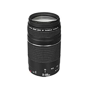 Canon EF 75-300 mm f/4-5.6 III Telephoto Zoom Lens for Canon SLR Cameras (Black)