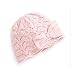 Tou Baby Girls Winter Hats Crochet Caps Princess Hat 100% Cotton 0-6T (M(12-24M), Pink)