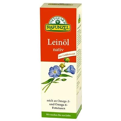 Rapunzel Bio Leinöl nativ (4 x 500 ml)