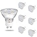 Produktbild Sominue Halogen-Reflektor GU10 LED, 5W ersetzt 50W, 220V, 6er Pack, 120° Abstrahlwinkel, Energieeffirzient, Warmweiß