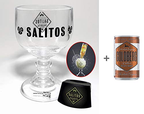 Preisvergleich Produktbild Salitos Salrita Cocktail Set - Cocktailglas + Flaschenhalter
