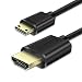 Produktbild JASDOIT High-Speed Mini-HDMI / Typ C zu HDMI Kabel (3M / 9Feet) | unterstützen Ultra HD 4K HDR ARC Real 3D | Neueste 2.0 Standard
