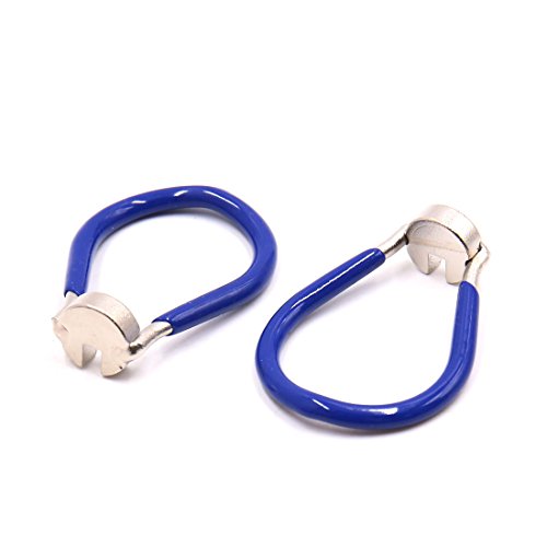 sourcingmap 3Pcs Blau Fahrrad Radfahren Speichenschlüssel Reparaturwerkzeug für 3, 5mm Nippel