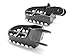Motocross Dirt Bike Rider MX Racing Passenger Footrests Foot Pegs Motor Foot Rests 2PCS Fit For Kawasaki KLX250 1994 1995 1996