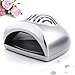 Gleader Silver Portable Mini Hand Finger Toe Nail Art Gel Tip Polish Dryer Blower Fan