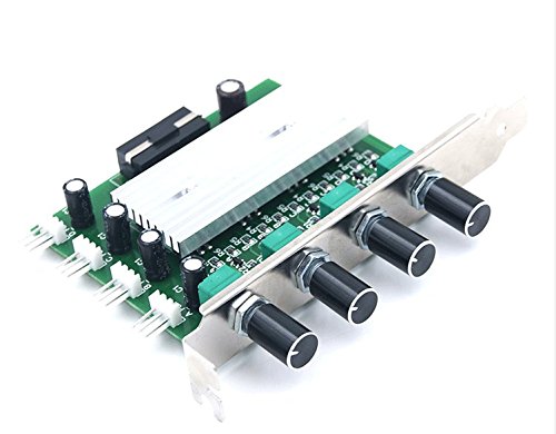 Preisvergleich Produktbild PCI Lüfterdrehzahlregler, Schaltnetzteil, 4-fach-Steuerung