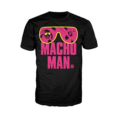WWEMen's Macho Man Shades T-Shirt Black Large