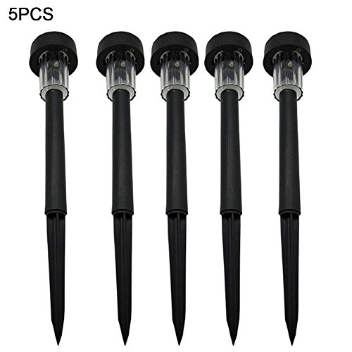 Preisvergleich Produktbild Warooms Solarleuchten im Freien, Geführtes Solargartenlicht Wasserdichtes Bahnlicht - Helles Weiß - Landschaftslicht für Bar Rasen Terrasse Hof Gehweg Auffahrt