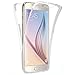 Produktbild EGO® Double Touch Case für Samsung A520 Galaxy A5 2017 360 ° Grad komplette TPU Silikon Hülle vorne hinten Beidseitiger Schutz Full Handy Tasche transparent Front Back doppelseitig