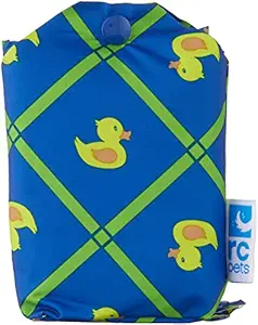 RC Pet Products Packable Dog Rain Poncho, Rubber Ducky (X Large)