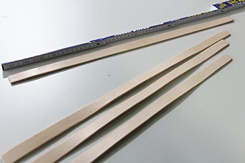 4er Satz Riemen aus Blankleder, Dickleder, Punzierleder, jew. 600×20 mm – kräftige, pflanzlich / vegetabil gegerbte Rindleder, Vollrindleder mit ca. 3,2-3,5 mm Stärke und unverfälschtem Narbenbild, - 2