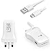 Price comparison product image Genuine White LG Fast Quick Charge Mains Adapter Charger With Genuine LG Type C - USB Cable For LG G5 G6 Nexus 5X (No Retail Packaging - Bulk Packaging)