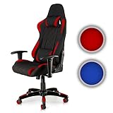 Asiento muy cómodo gracias al asiento y al respaldo ergonómicos, fundas de espalda y cuello extraíbles