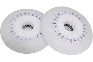 Altsuceser Ruedas de patinaje en línea con luces para exteriores, ruedas de patinaje en línea, ruedas de patinaje en línea, ruedas de repuesto con flash LED