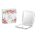 Makeup Mirror of 2017, Jerrybox Double-Sided Tabletop Mirror 1X and 3X Magnification ?Flower Shape?