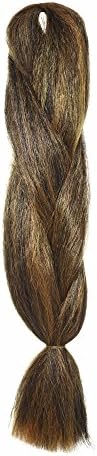 American Dream Dreadlocks and Creative Styling Kanekelon Regular Braid for Hair Extensions, Colour 1B/Rnbw Natural Black/Rainbow