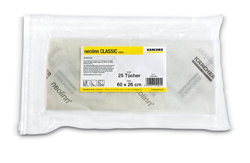 Preisvergleich Produktbild Kärcher neolinn CLASSIC weiß, 60x26 cm, 25 Tücher