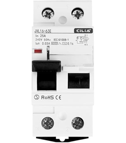 INTERRUPTEUR DIFFÉRENTIEL 30MA 40 Amp Type HI 230v HAGER CDH240F Prise VE EUR 59,00 - FR