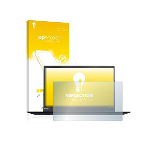 upscreen Screen Protector Matte compatible with Lenovo ThinkPad X1 Carbon (5 Gen.) – Anti-Glare