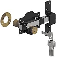 Gatemate 1490196 70mm Long Throw Gate Lock Double Locking 5 Keys ...