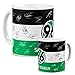 Produktbild Hannover 96 Tasse, Kaffeetasse Unterschriften 2018/19 H96 - Plus Lesezeichen I Love Hannover