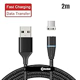 Conveniencia: Conectado y cargado automáticamente cuando coloque el cable magnético cerca de su teléfono, pliegue para desconectarlo, haga que la carga sea fácil e interesante.