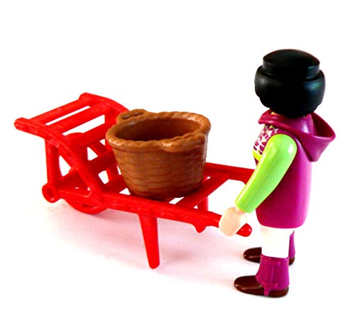 Preisvergleich Produktbild playmobil ® - Mann arbeiter mit Schubkarre und Korb